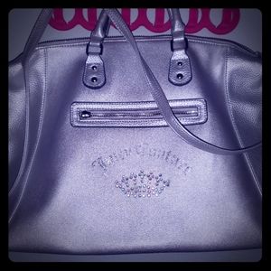 Silver/metalic Juicy Couture Tote/purse.
